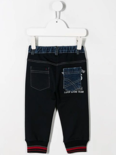 Lapin House Jogging Style Jeans In Blue
