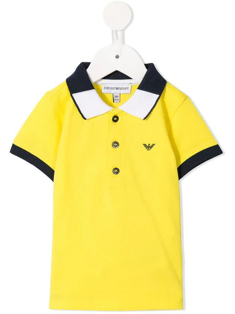 baby yellow polo shirt