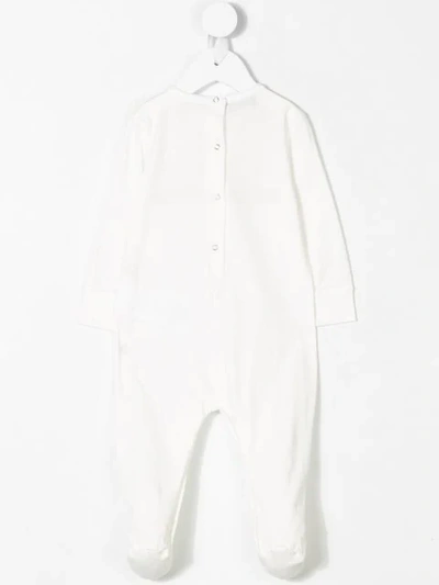 Shop Gucci Logo Pajamas In White