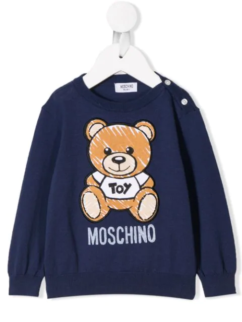 moschino jumper teddy bear