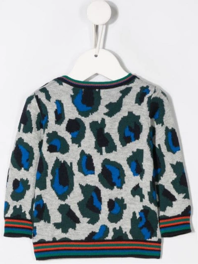 Shop Kenzo Tiger Sweatshirt In Grey