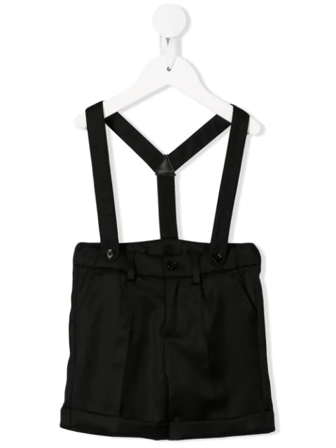 baby black dungarees