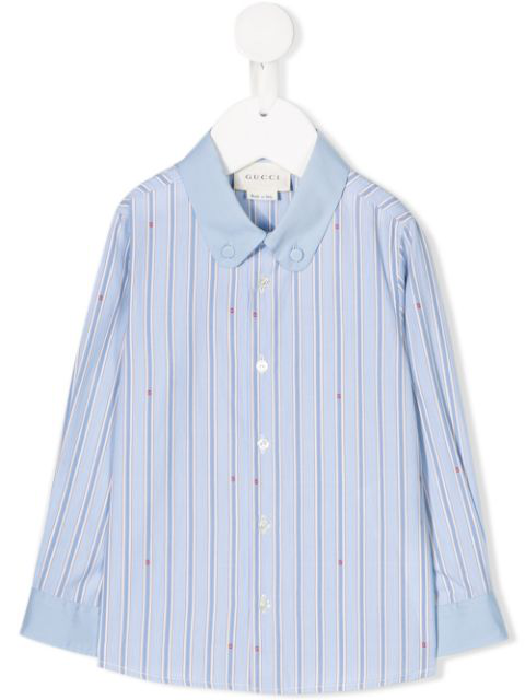 gucci white button down shirt