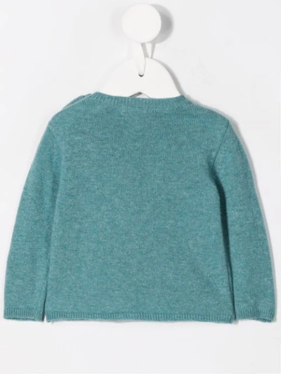 Shop Knot Sonny Sweater In Blue