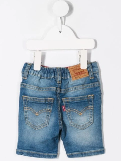 Shop Levi's 511 Denim Shorts In Blue