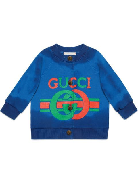 baby sweatshirt with gucci logo
