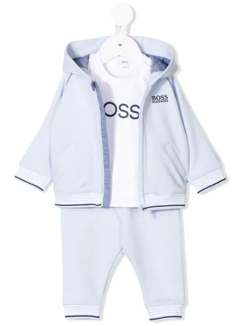 Buy Baby Blue Hugo Boss Tracksuit | UP TO 50% OFF
