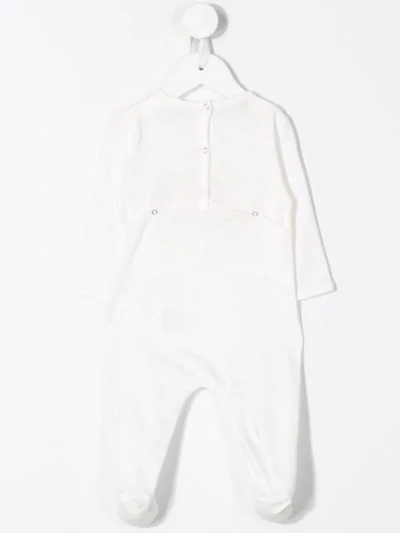 Shop Gucci Logo-print Cotton Pajamas In White