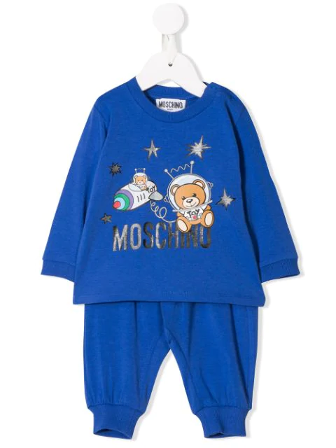 moschino baby blue tracksuit