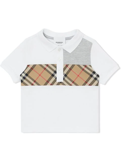 Cotton Polo Shirt 6-24 Months In White 