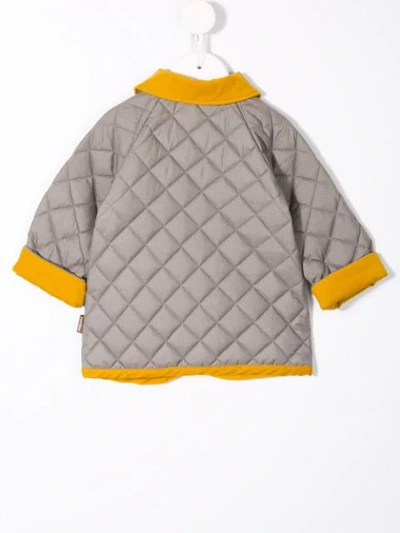 Shop Familiar Quilted Fami Jacket In Grey