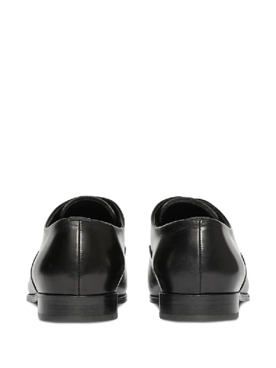 Shop Burberry Oxford Shoes In Black