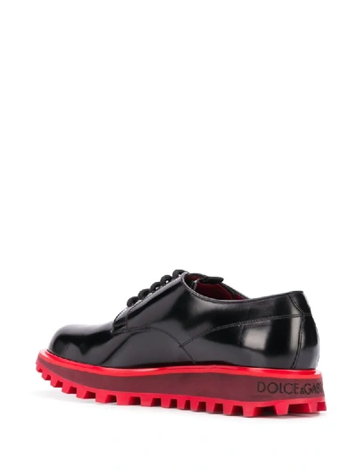 Shop Dolce & Gabbana Derby Shoes In Black