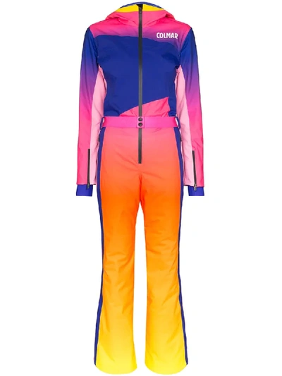 Shop Colmar Gradient Ski-suit In Blue