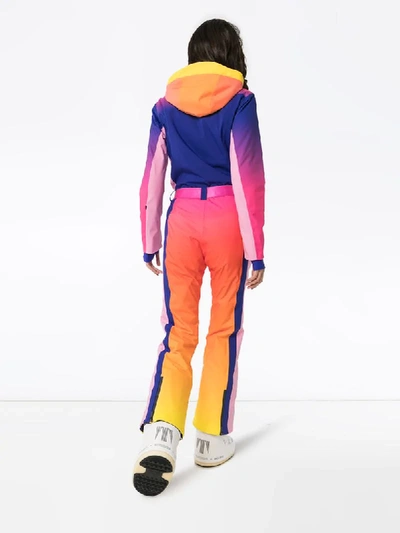 Shop Colmar Gradient Ski-suit In Blue