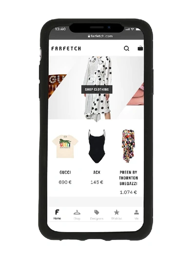 Shop Dolce & Gabbana Mixed Star Iphone Xr Case In Black