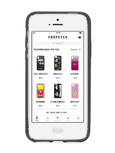 Shop Dolce & Gabbana Crown-print Iphone X Case In Black