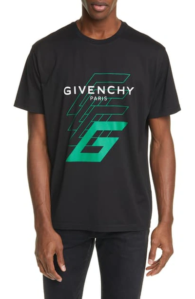 Shop Givenchy G-logo T-shirt In Black