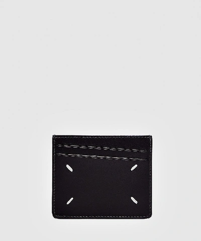 Shop Maison Margiela Classic Card Holder In Black/grey