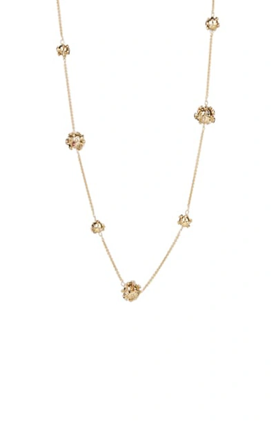 Shop Alexis Bittar Sputnik Station Necklace In 10k Gold