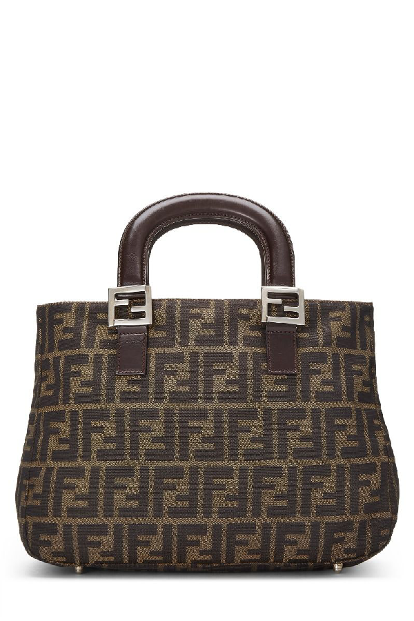 fendi zucca canvas tote