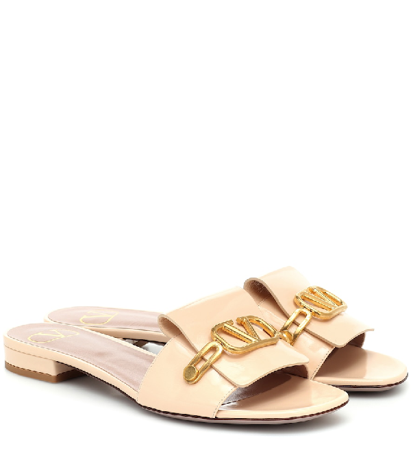 valentino sandals nude