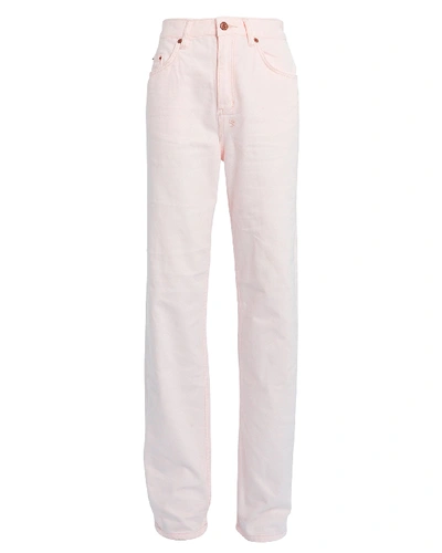 Shop Ksubi Playback Straight Leg Jeans In Blush