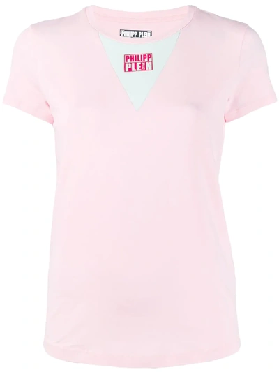 Philipp Plein T-shirt Round Neck Ss Original In Pink