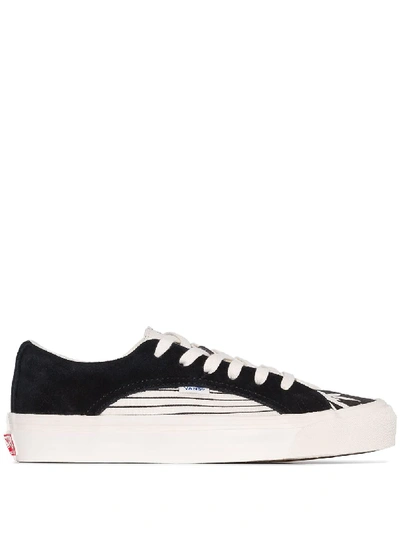 BLACK AND WHITE PALM PRINT OG LAMPIN SNEAKERS