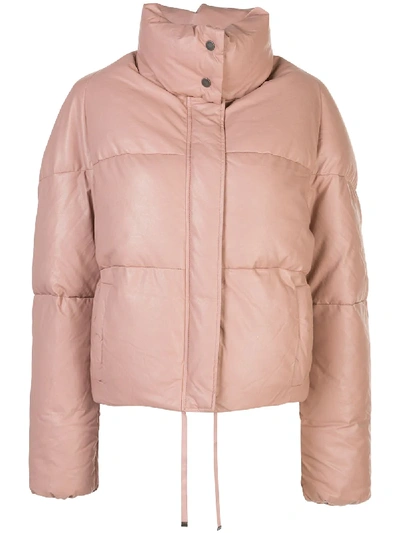 Shop Apparis Puffer Jacket In Pink