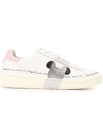 Shop Moa Master Of Arts Disney Sneakers In White