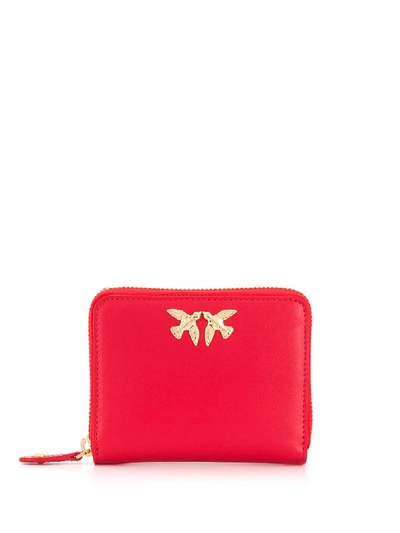 Shop Pinko Love Wallet In Red