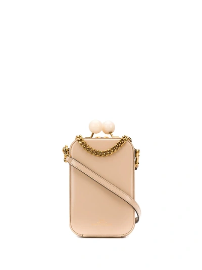 Shop Marc Jacobs Vanity Mini Bag In Neutrals