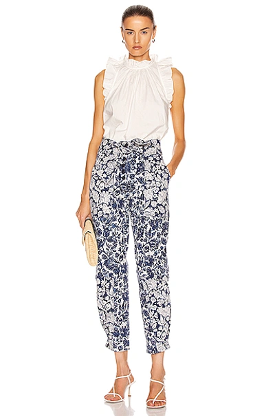 Shop Ulla Johnson Tilda Top In Blanc