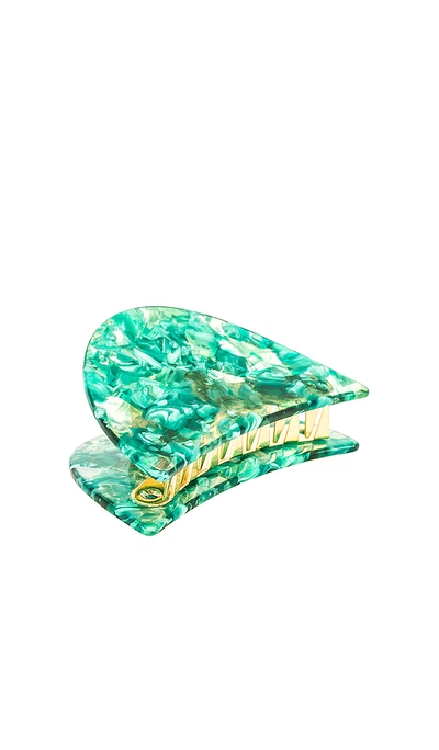 Shop Lele Sadoughi Claw Clip In Turquoise