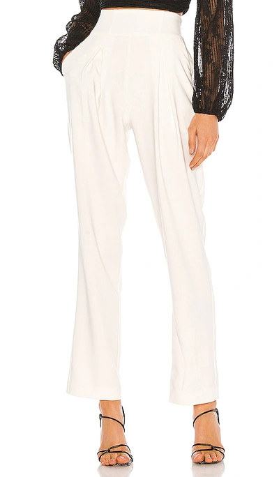 Shop Nbd Augustine Pant In White