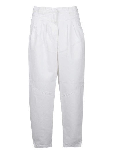 Shop Iro Pantalone Monmar In White