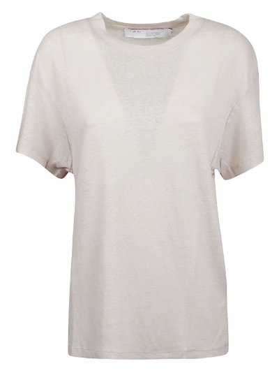 Shop Iro T-shirt Hinton In Light Grey