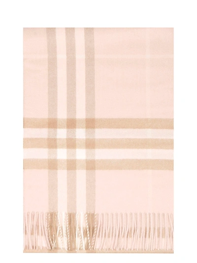 Shop Burberry Scarves & Wraps In Pink & Purple