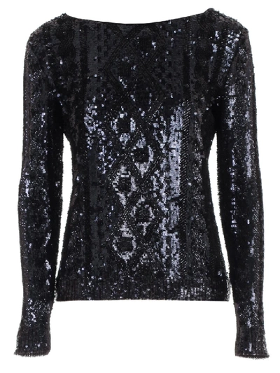 Shop Max Mara Cesena Sweater In Black