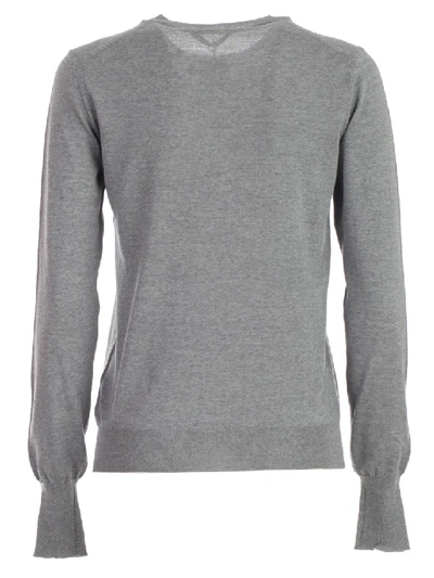 Shop Nuur Wool Sweater In Grey