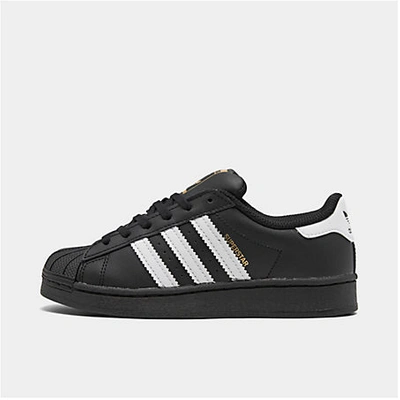 Shop Adidas Originals Adidas Little Kids' Originals Superstar Casual Shoes In Core Black/footwear White/core Black