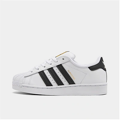 Shop Adidas Originals Adidas Little Kids' Originals Superstar Casual Shoes In Ftwr White/core Black/ftwr White