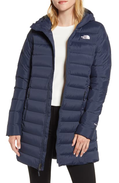 The North Face 700 Fill Power Stretch Down Parka In Urban Navy | ModeSens