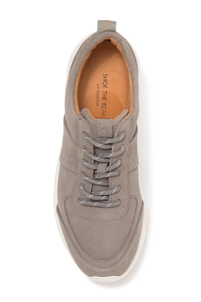 Shop Shoe The Bear Salonga Suede Sneaker In Grey