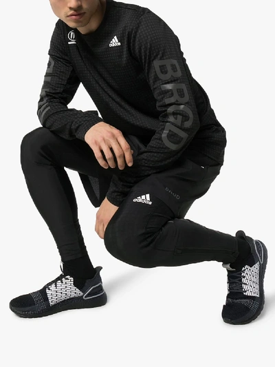 Shop Adidas Originals Black X Neighborhood Ultraboost 19 Sneakers