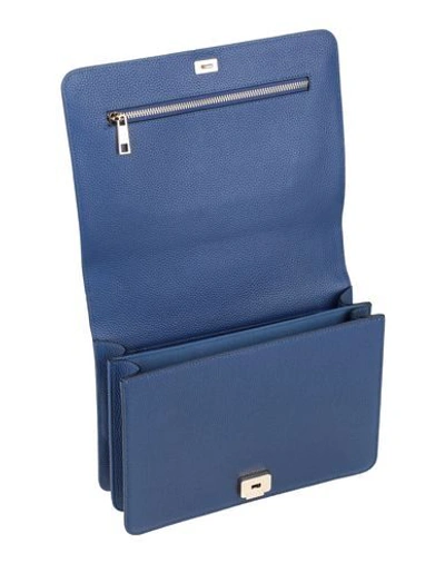 Shop Mia Bag Handbags In Blue