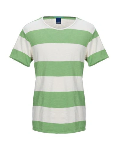 Shop Scotch & Soda T-shirts In Light Green