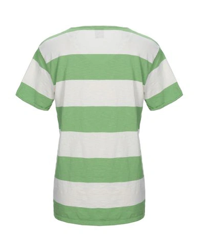 Shop Scotch & Soda T-shirts In Light Green