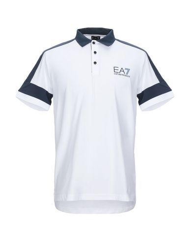 ea7 polo shirt white
